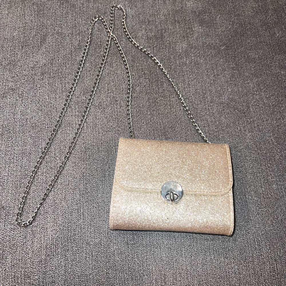 Golden Glitter Purse